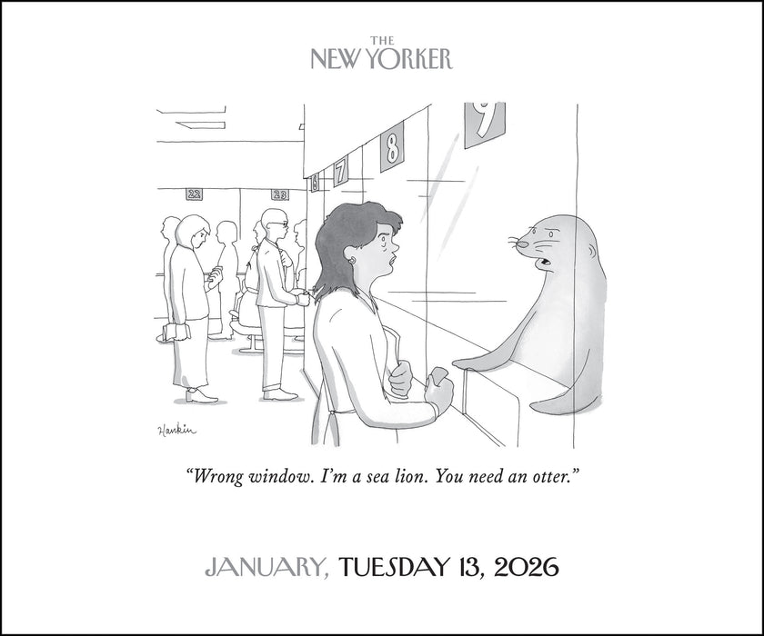 Cartoons from The New Yorker 2026 Page-A-Day Calendar
