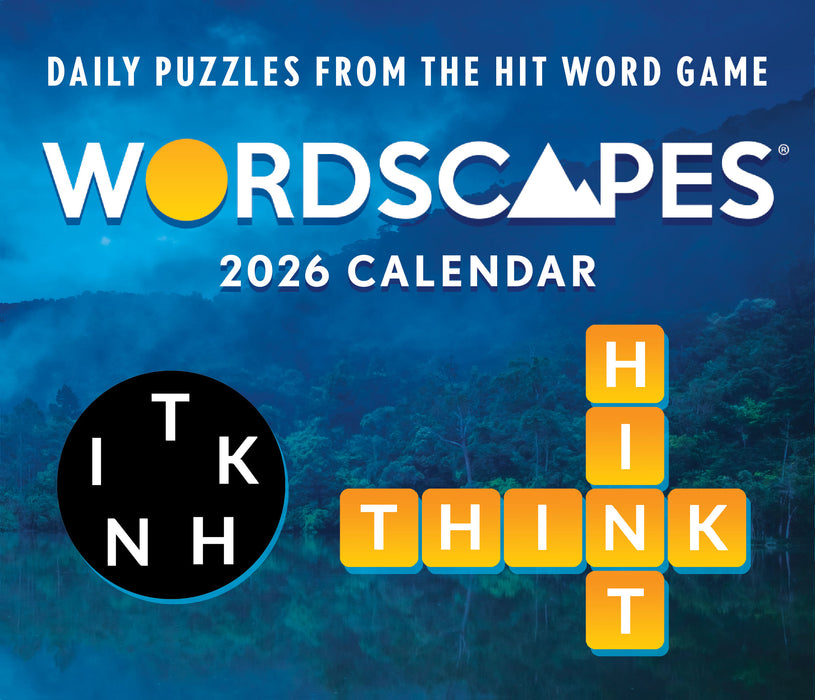 Wordscapes Puzzle Fun 2026 Page-A-Day Calendar