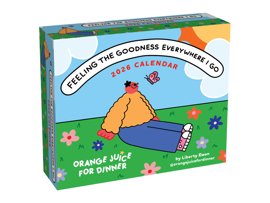 Orange Juice for Dinner - Feeling The Goodness Everywhere I Go 2026 Page-A-Day Calendar