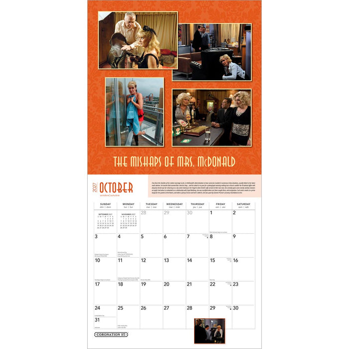 Coronation 2027 Square Wall Calendar