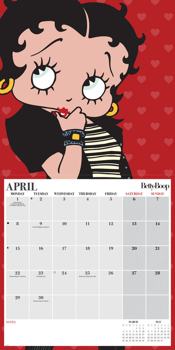 2024 Betty Boop Wall Calendar — Calendar Club
