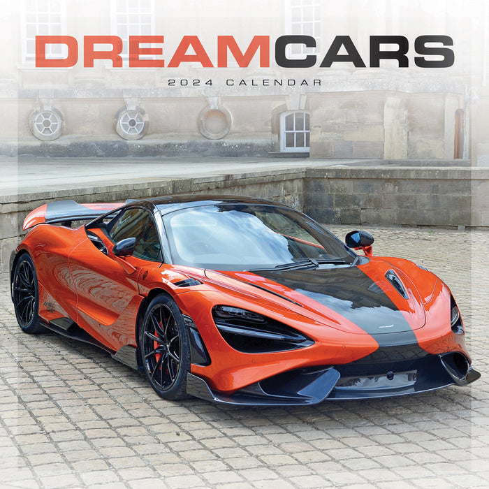 2024 Dream Cars Wall Calendar