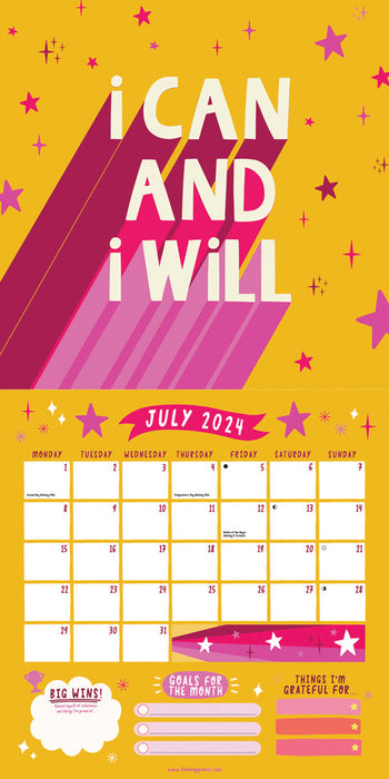 2024 The Happiness Club Wall Calendar