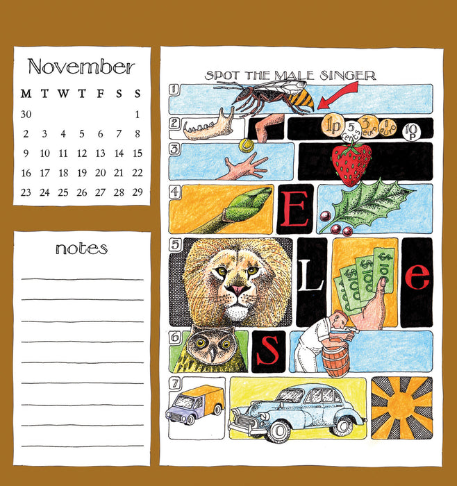 Simon Drew 2026 Desk Easel