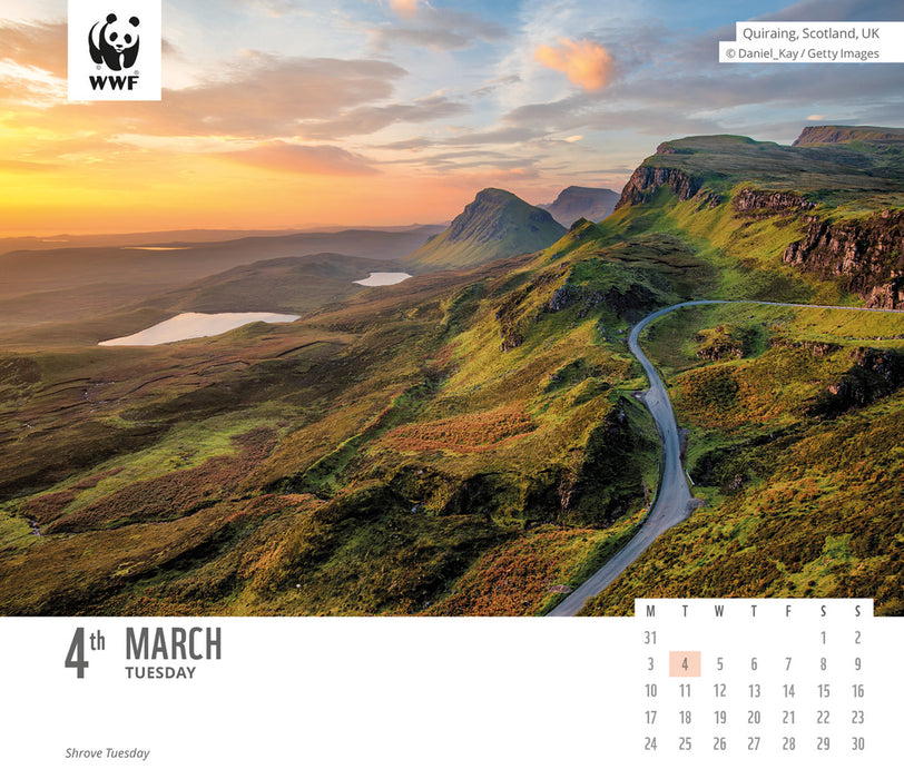 2025 WWF Natural World Page-A-Day Calendar