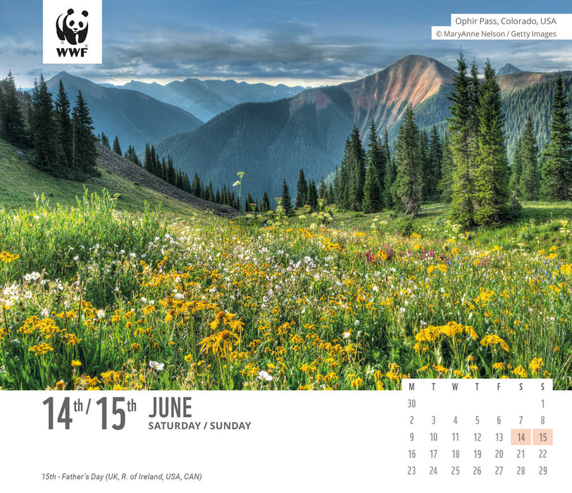 2025 WWF Natural World Page-A-Day Calendar