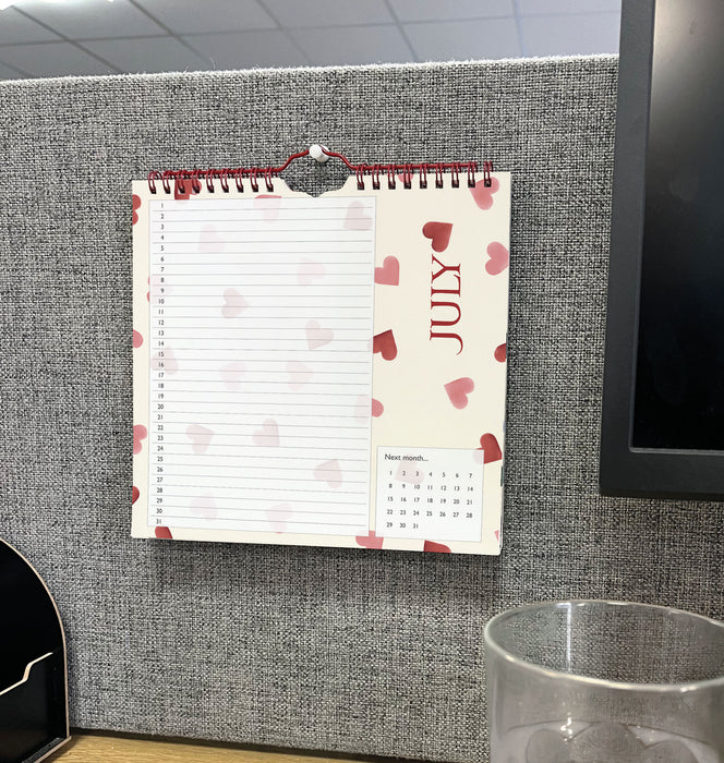 Emma Bridgewater Birthday Candles Perpetual Square Wall Calendar