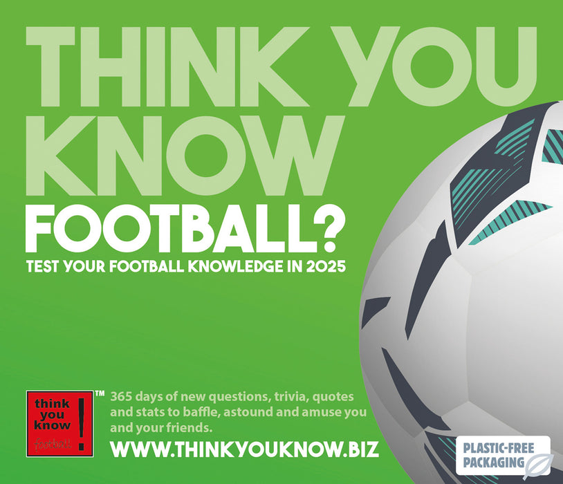 2025 Think You Know Football Page-A-Day Calendar