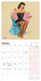 Pin Ups 2026 Mini Wall Calendar