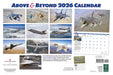 Above and Beyond 2026 Large Wall Calendar