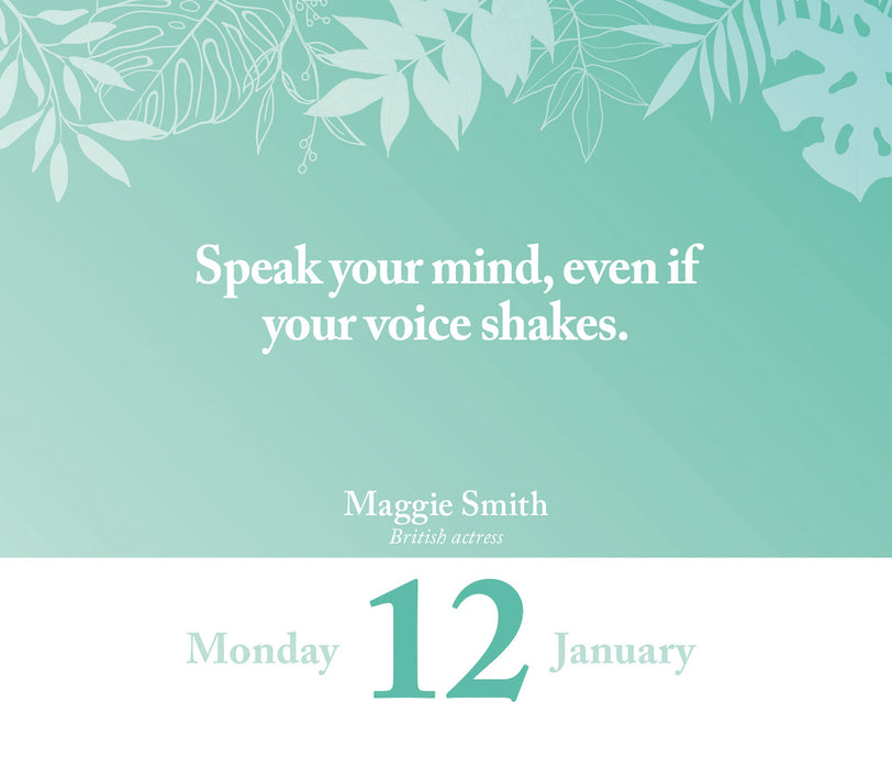 Inspirational Women 2026 Page-A-Day Calendar