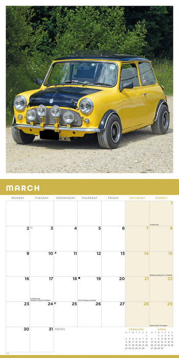 Mini Original 2026 Square Wall Calendar