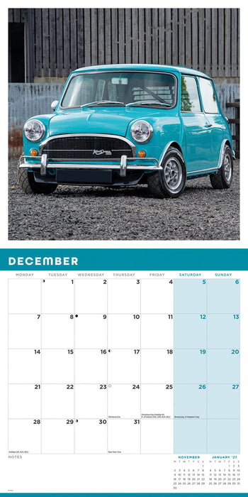 Mini Original 2026 Square Wall Calendar