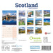 Scotland 2026 Mini Wall Calendar