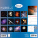 Hubble Space Telescope 2026 Square Wall Calendar