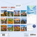 Passports to the World 2026 Square Wall Calendar
