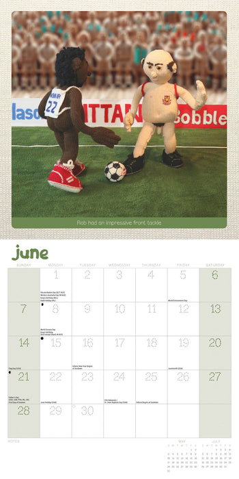 Nudinits 2026 Square Wall Calendar