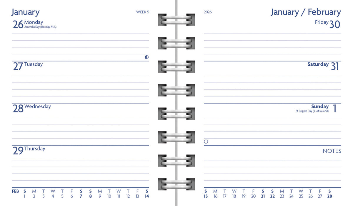 Fashion Diary Little Bees 2026 Pocket Diary