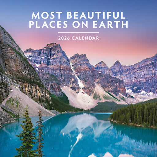 Most Beautiful Places On Earth 2026 Mini Wall Calendar