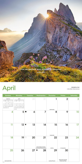 Motivation 2027 Square Wall Calendar