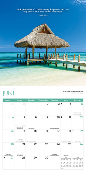 Psalms 2027 Square Wall Calendar