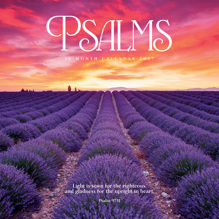 Psalms 2027 Square Wall Calendar