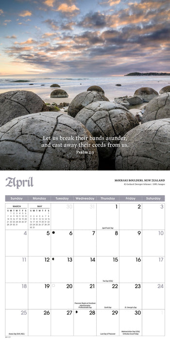 Psalms 2027 Mini Wall Calendar