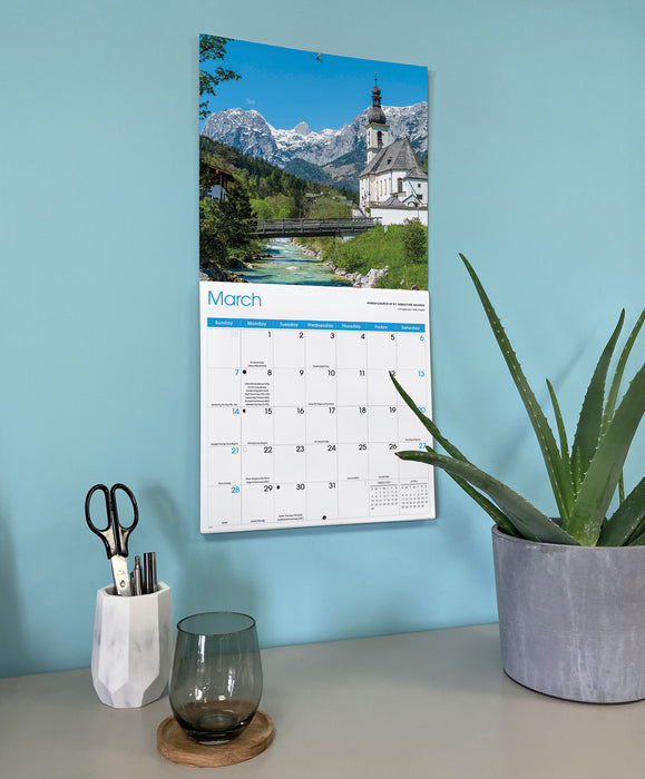 Germany 2027 Square Wall Calendar