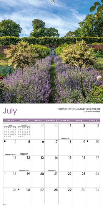 Gardens 2027 Mini Wall Calendar
