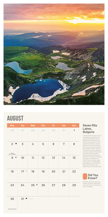 Amazing Planet 2027 Square Wall Calendar