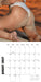 Hot Buns 2027 Square Wall Calendar