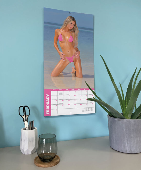 Beach Babes 2027 Square Wall Calendar