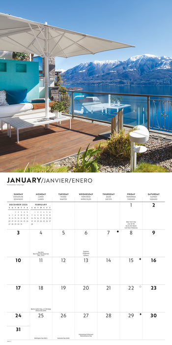 On the Porch 2027 Square Wall Calendar