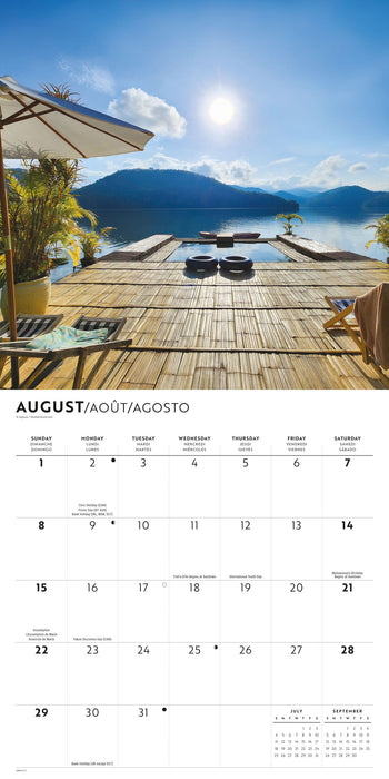 On the Porch 2027 Square Wall Calendar