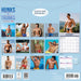 Hunks in Trunks 2027 Square Wall Calendar