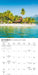 Island Paradise 2027 Mini Wall Calendar