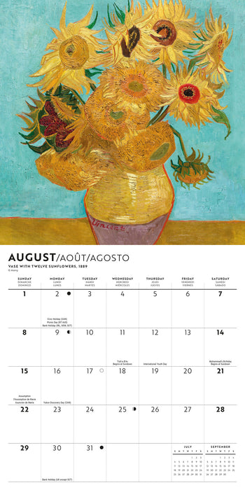 Van Gogh 2027 Mini Wall Calendar