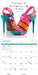 Shoes 2027 Mini Wall Calendar