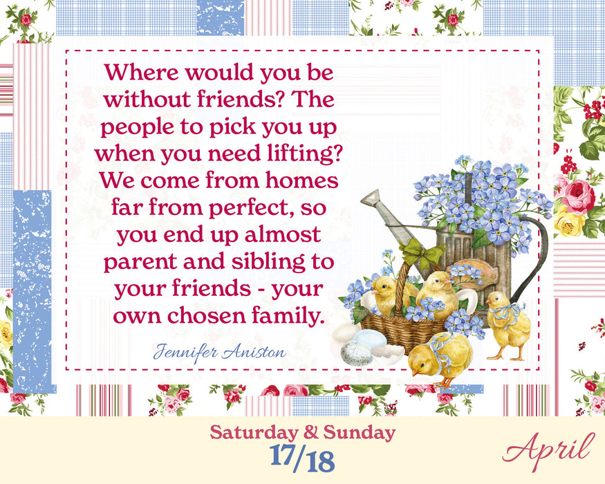 Thank You for Being a Friend 2027 Page-A-Day Calendar