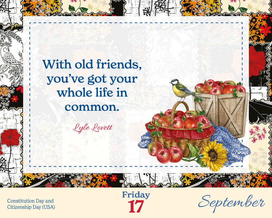Thank You for Being a Friend 2027 Page-A-Day Calendar