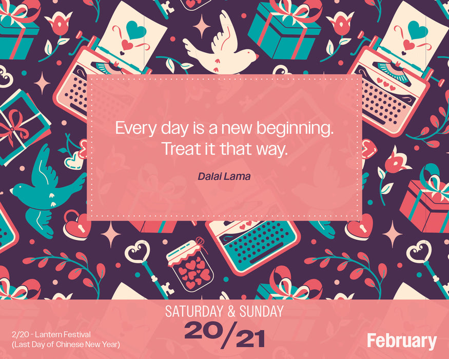 Positivity Vibes Only 2027 Page-A-Day Calendar