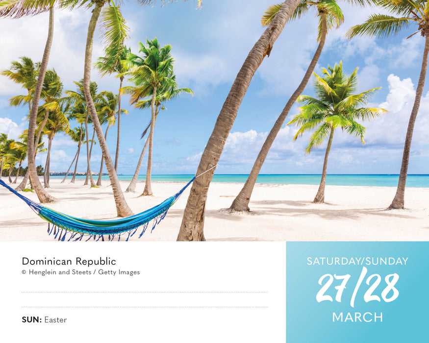 Beaches 2027 Page-A-Day Calendar