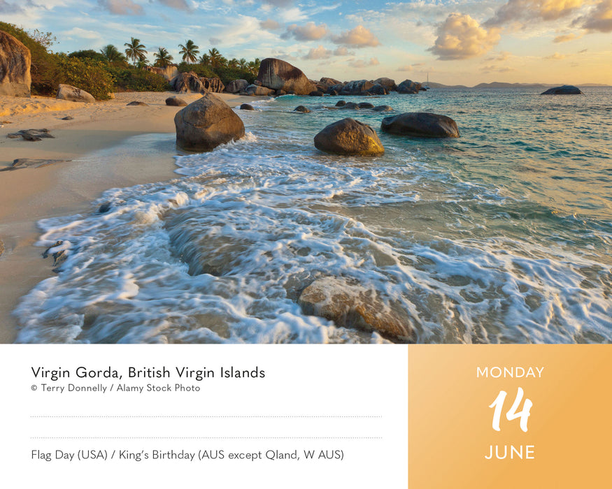 Beaches 2027 Page-A-Day Calendar