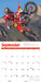 Motocross 2027 Square Wall Calendar