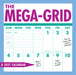 Mega Grid 2027 Square Wall Calendar