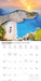 Greek Isles 2027 Square Wall Calendar