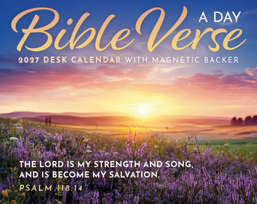 Bible Verse a Day 2027 Mini Page-A-Day Calendar
