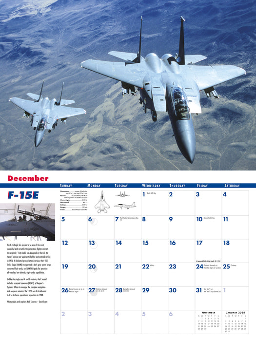 Above and Beyond 2027 Large Wall Calendar