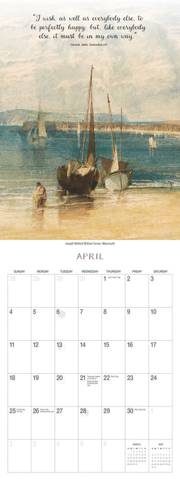 Jane Austen 2027 Wall Calendar