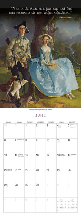 Jane Austen 2027 Wall Calendar